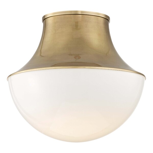 Hudson Valley Lettie Large Led Flush Mount 9415-AGB